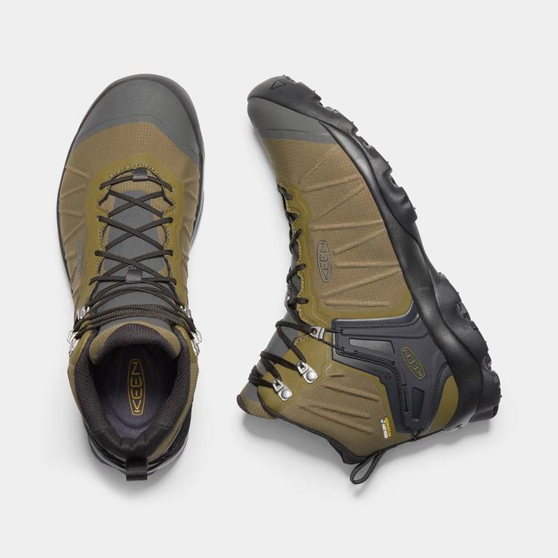 Keen Venture Mid Waterproof - Erkek Trekking Bot - Zeytin Yeşili/Siyah - Türkiye (216703FVJ)